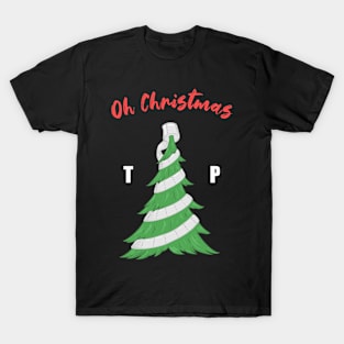 Oh Christmas TP Quarantine Tree Quarantree Tree T-Shirt